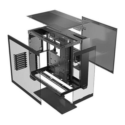 Antec C8 - Noir + 4 ventilateurs Fox Spirit LightFlow ARGB