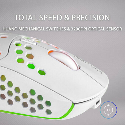 Mars Gaming MMW3 (Blanc)