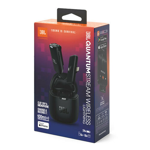 JBL Quantum Stream Wireless Lightning Noir