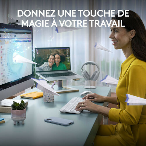 Logitech Signature MK950 Slim Combo - Off White