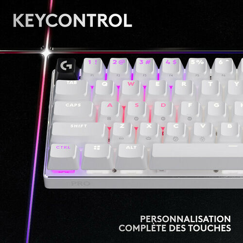 Logitech G PRO X 60 Lightspeed - Blanc (AZERTY)