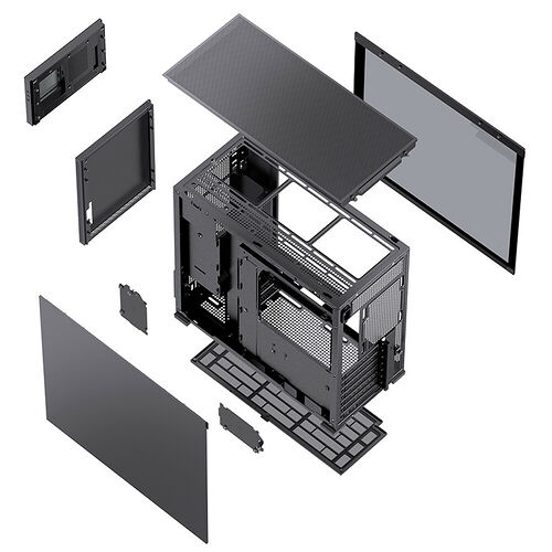 Jonsbo D41 Mesh Screen - Noir