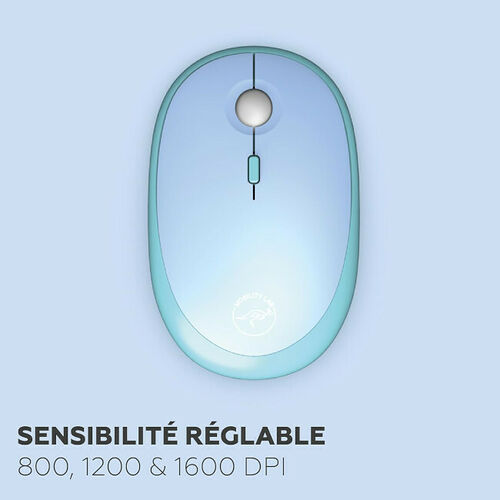 Mobility Lab Pure Color Combo - Bleu (AZERTY)