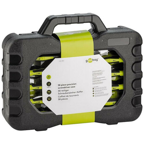 Goobay Kit Tournevis 58 Pièces