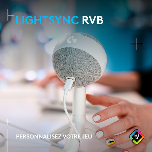 Logitech G Yeti Orb - Blanc