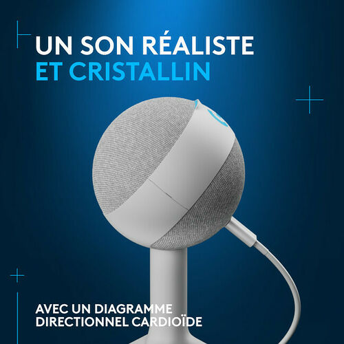 Logitech G Yeti Orb - Blanc