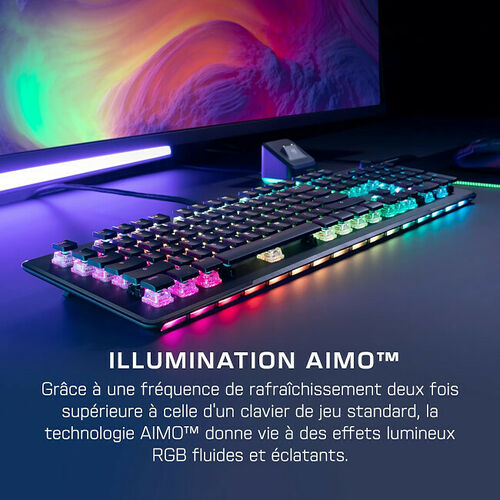 Roccat Vulcan II Max Linéaire - Noir (AZERTY)