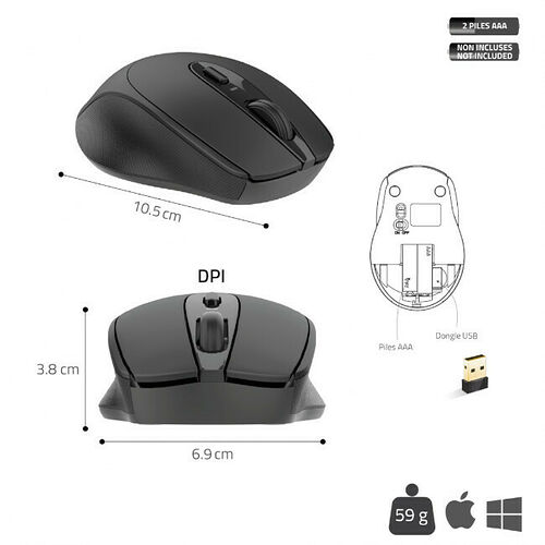Advance Feel Series Wireless - Noir