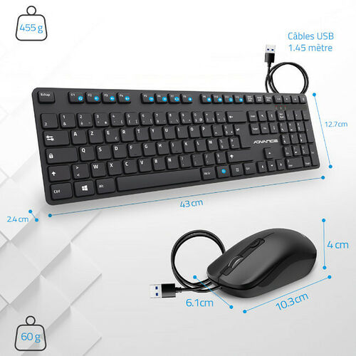 Advance WorkMate Plus (AZERTY)