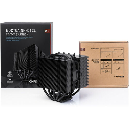 Noctua NH-D12L chromax.black