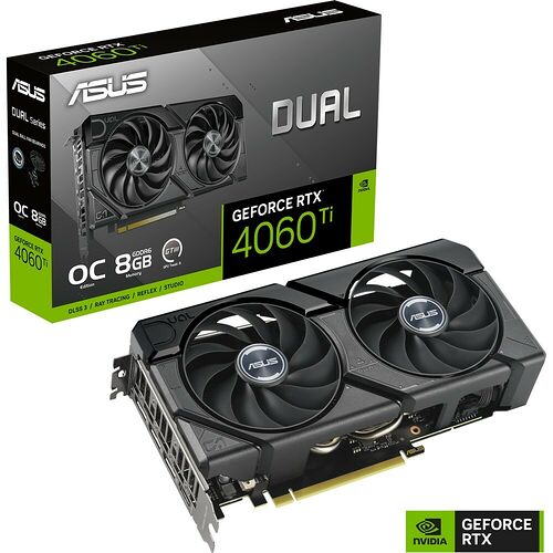 Asus GeForce RTX 4060 Ti DUAL O8G EVO