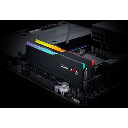 DDR5 G.Skill RipJaws M5 Neo Noir RGB - 32 Go (2 x 16 Go) 6000 MHz - CAS 30