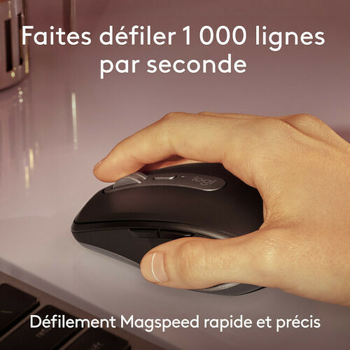 Logitech MX Anywhere 3S For Mac - Gris Pâle