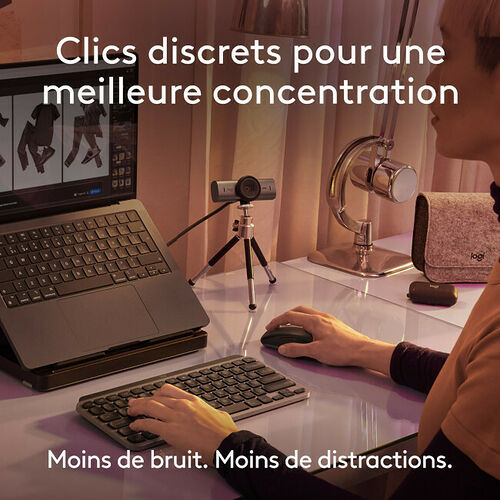 Logitech MX Anywhere 3S For Mac - Gris Pâle