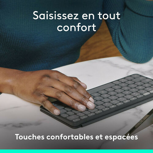 Logitech Keys-To-Go 2 for Mac - Graphite (AZERTY)