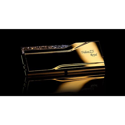 DDR5 G.Skill Trident Z5 Royal Or - 32 Go (2 x 16 Go) 7200 MHz - CAS 34