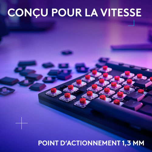 Logitech G515 Lightspeed TKL (Linear Version) (AZERTY) Noir