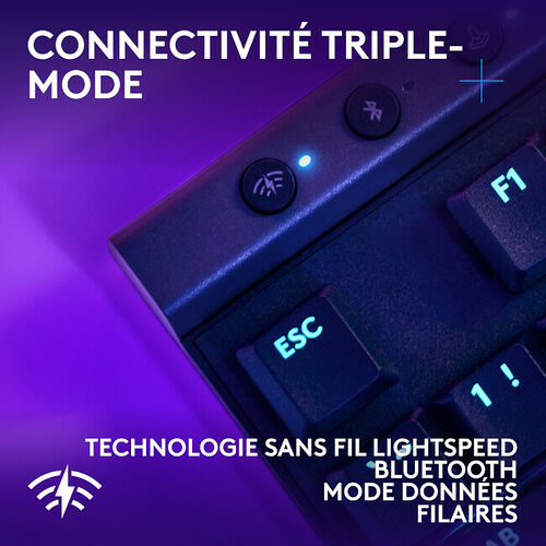 Logitech G515 Lightspeed TKL (Linear Version) (AZERTY) Noir