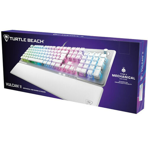 Turtle Beach Vulcan II Linéaire - Blanc (AZERTY)