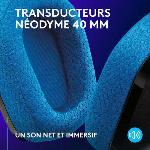 Logitech G535 Lightspeed - Noir