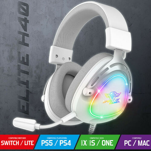 Spirit of Gamer Elite H40 (Blanc)