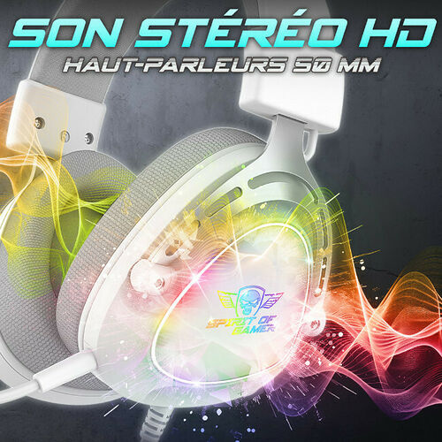 Spirit of Gamer Elite H40 (Blanc)