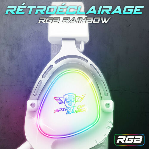 Spirit of Gamer Elite H40 (Blanc)