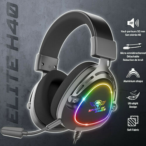 Spirit of Gamer Elite H40 (Noir)
