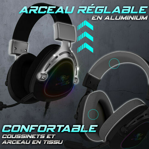 Spirit of Gamer Elite H40 (Noir)