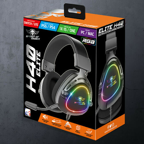 Spirit of Gamer Elite H40 (Noir)