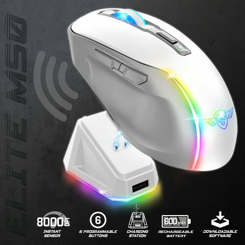 Spirit Of Gamer Elite M50 (Blanc)
