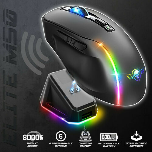 Spirit Of Gamer Elite M50 (Noir)