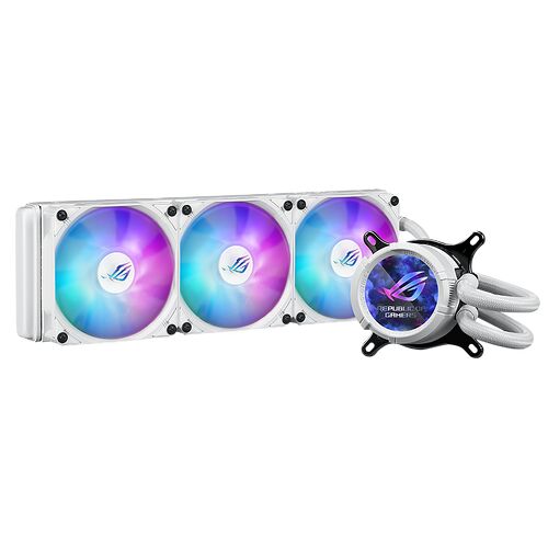 Asus ROG STRIX LC III 360 ARGB LCD Blanc - 360 mm