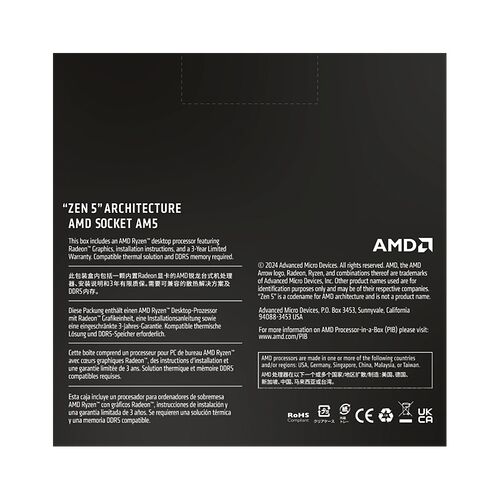 AMD Ryzen 5 9600X (3.9 GHz)