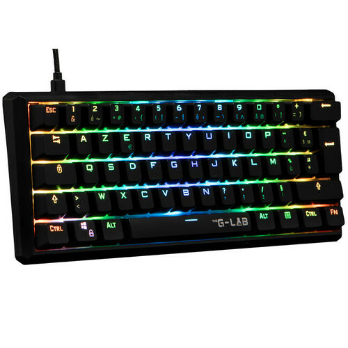 The G-Lab Keyz Thallium - Switchs bleus (AZERTY)