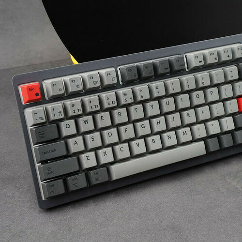The Keyboard House Maple Pro MX Red - Gris (AZERTY)