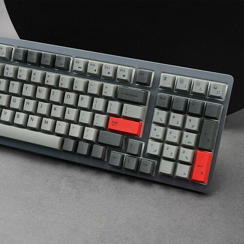 The Keyboard House Maple Pro MX Red - Gris (AZERTY)