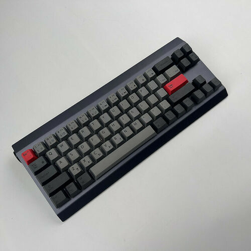 The Keyboard House Gingko Pro MX Red - Gris (AZERTY)