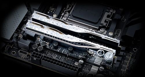 DDR5 G.Skill Trident Z5 Royal Argent - 48 Go (2 x 24 Go) 8000 MHz - CAS 40
