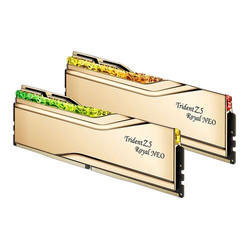 DDR5 G.Skill Trident Z5 Royal Neo Or - 48 Go (2 x 24 Go) 6000 MHz - CAS 28