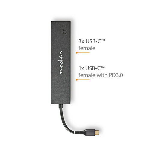 Nedis Hub USB-C 3.1 vers 4x USB-C