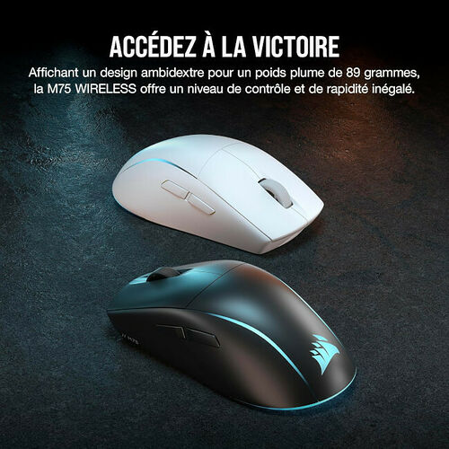 Corsair M75 Wireless (Noir)