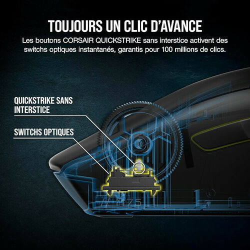 Corsair M75 Wireless (Noir)