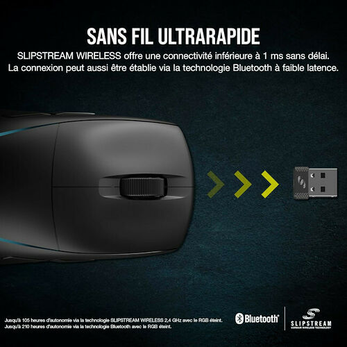 Corsair M75 Wireless (Noir)