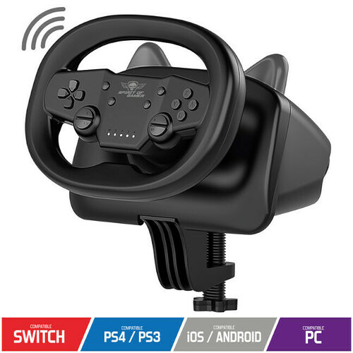 Spirit Of Gamer Race Wheel Pro Air (Noir)