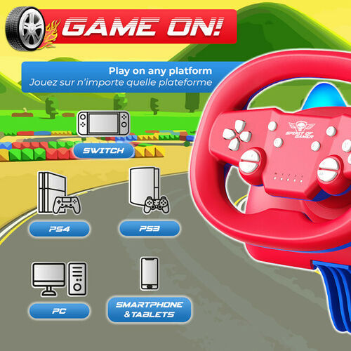 Spirit Of Gamer Race Wheel Pro Air (Rouge)