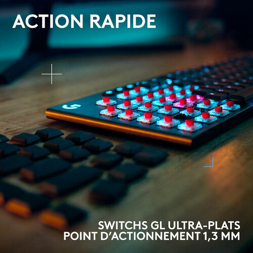 Logitech G915 X Lightspeed Noir (Tactile Version) (AZERTY)