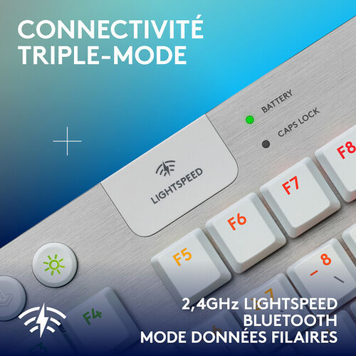 Logitech G915 X TKL Blanc (Tactile Version) (AZERTY)