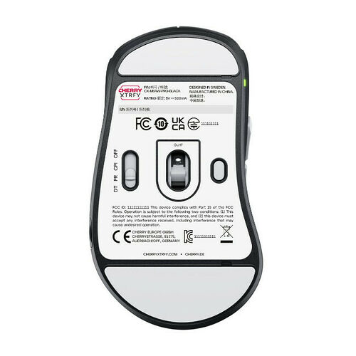 Cherry XTRFY M64 Pro Wireless - Noir