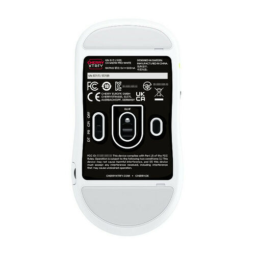 Cherry XTRFY M68 Pro Wireless - Blanc